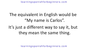 Although this expression may be confusing for spanish learners, 'me llamo' is quite popular and casual among spanish speakers. How Do You Say My Name In Spanish