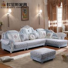 Luxury L Shaped Sectional Living Room Furniutre Antique Europe Design Classical Corner Wood Corner Sofa Design Living Room Sectional Ceiling Lights Living Room