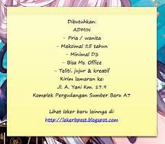 Info loker dicafe bjm hari ini. Loker Banjarmasin Post Sabtu Terbaru