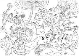 Touch device users, explore by touch or with swipe gestures. Your Favorite Tales Alice In Wonderland Favoreads Coloring Club