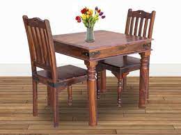Small kitchen tables with 4 chairs on lane room small apartment kitchen table and chairs chic small kitchen tables for small apartments. Maple Finish Furniselan Modern 2 Chair Dining Table Set Rs 19875 Piece Id 17117277591