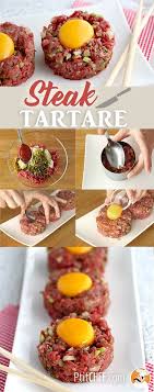 Steak Tartare De Bœuf Recette Ptitchef Recette Tartare De Boeuf Steak Tartare Recette