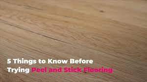 It can be used throughout your home in the kitchen, living area, bathroom or even basement to create a luxurious, affordable and low maintenance flooring solution. 5 Things To Know Before Trying Peel And Stick Flooring Real Simple