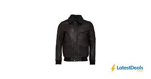 French Connection Mens Leather Flight Jacket Brown 89 99 At Mandm Direct Leather Flight Jacket Flight Jacket Jackets