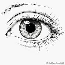 Eye Coloring Pages - Free & Printable!