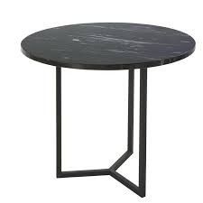 bout de canape en marbre et metal noir maisons du monde bout de canape petite table basse meuble couloir