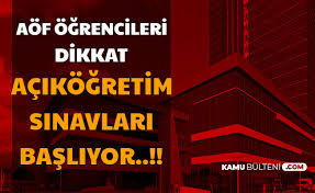 Normal sinav sorulari ile online soru farki vs. Aof Sinavlari Basliyor Ata Au Auzef Online Sinav Nasil Olacak Saat Kacta Baslayacak