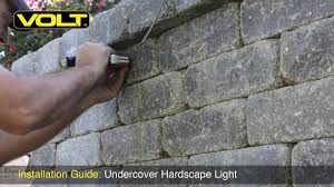 Solar lights operate without electricity, since they create their own power. How To Install Outdoor Hardscape Lighting In A Wall