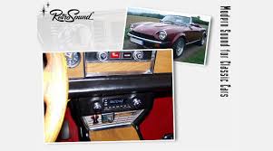 Rockauto ships auto parts and body parts from over 300 manufacturers to customers' doors worldwide, all at warehouse prices. Fiat 124 Spider 1966 85 Oldtimer Radios Von Retrosoundusa Fur Deinen Oldtimer Modern Sound For Classic Cars