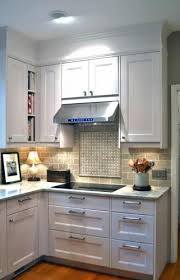 Standard wall cabinet height is 30 inches. Ikea Ramsjo Kitchen Soffit Above Kitchen Cabinets Kitchen Remodel