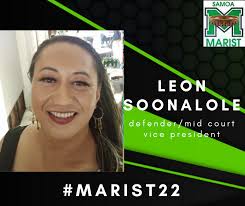 All the best Leon Soonalole and Team Samoa 🇼🇸