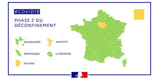 Carte dynamique des départements de france, informations et liste des départements avec leur le departement constitue le découpage administratif de second niveau de la carte de france. Carte Du Deconfinement Aucun Departement En Rouge Ile De France Guyane Et Mayotte En Orange
