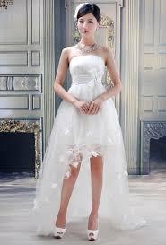 Short Wedding Beach Dress Wedding Dresses High Low Long Wedding Dresses Short Wedding Dress