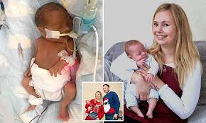 When you are 10 weeks pregnant, your baby has started his or her very own exercise program. Baby Born 13 Weeks Premature And Weighing Just 1lb 8oz Is Set To Celebrate Christmas Daily Mail Online