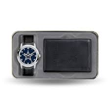 Sparo Blitz Watch Wallet Combo Dallas Cowboys Pro Shop Leather Trifold Wallet Wallet Wallet Gifts
