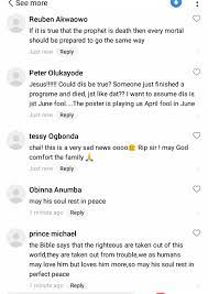 In a post on the at 3.00am this morning i was told by one of his daughters that this was fake news & i tweeted as much. W8giht2sm3rgrm