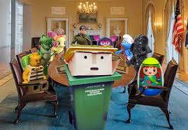 Donald the Bin': Trash can that looks like Trump