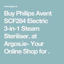 Buy Philips Avent Scf284 Electric 3 In 1 Steam Steriliser