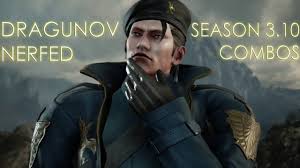 This spetsnaz officer is known as the white angel of death and can quickly first appearance: Tekken 7 Dragunov Season 3 10 Combo Compilation Youtube