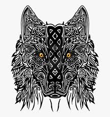 Here are the 20 best wolf tattoo designs with meanings for men and women follows. Yellow Eyes Celtic Wolf Head Tattoo Design Nordic Wolf Tattoo Designs Hd Png Download Transparent Png Image Pngitem