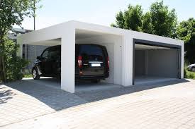 Carports may be a simple metal frame with a roof, a metal frame draped in fabric, or a permanent structure attached to your home. Carports Aus Beton Alwe Garagen