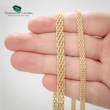 Cadena Chinesca Oro Laminado 18k Pulsera De Oro Hombre Cadenas De Oro Para Hombres Joyas Oro