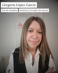 𝐆𝐫𝐞𝐠𝐨𝐫𝐢𝐚 𝐋𝐨́𝐩𝐞𝐳 𝐆𝐚𝐫𝐜𝐢́𝐚 𝐞𝐬 𝐥𝐚 𝐧𝐮𝐞𝐯𝐚 𝐉𝐞𝐟𝐚  𝐝𝐞 𝐄𝐬𝐭𝐮𝐝𝐢𝐨𝐬 𝐞𝐧 𝐞𝐥 𝐈𝐧𝐬𝐭𝐢𝐭𝐮𝐭𝐨 𝐂𝐞𝐫𝐯𝐚𝐧𝐭𝐞𝐬 𝐝𝐞  𝐀𝐭𝐞𝐧𝐚𝐬 Le damos la bienvenida y, para conocerla mejor, tenemos un  breve texto que ella nos ha ...