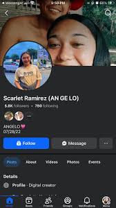 pa legit check po. thankyou ❤️ Messenger 9:50 < -0az 64% FenaliTy 5.8K  followers Scarlet Ramirez (AN GE (ANGELO) LO) 780 following ANGELO 07/28/22  Follow Message Posts About Videos Photos Details Events