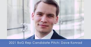 2021 Board of Governors Representative Candidate Pitch: David Konrad