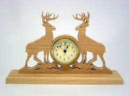 Klockit Twin Bucks Clock Plan Scroll Saw Patterns Scroll Saw Clock