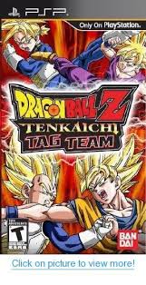 Dragon Ball Z Tenkaichi Tag Team Sony Psp Dragon Ball Z Dragon Ball Dragon Ball Gt