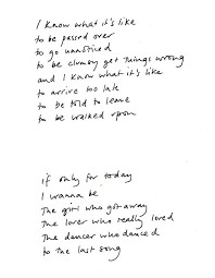 Lyric Premiere Dido Girl Who Got Away Part I Metrolyrics Dido Lyrics Dido Lyrics