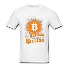 Thanks A Billion Bitcoin T Shirt Cotton Crewneck Custom Short Sleeve T Shirt Men 2017 Hot Cool Plus Size Men Shirts Kaos