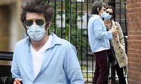 Ronnie wood delighted his fans after he shared an adorable new photo of his twin daughters over. Ronnie Wood 73 Goes Smart Casual As He Steps Out With Glam Wife Sally Humphreys 42 Daily Mail Online