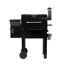 Prime Pellet Grills Kc King 600 Pellet Grill In Black 81221 The Home Depot