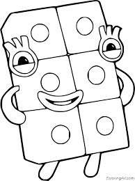 All coloring pages » cartoon » numberblocks » thin numberblocks seven. Numberblocks Coloring Pages Coloringall