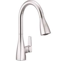 These rankings are the culmination of our efforts. Moen 76162 Cleveland Faucet Group Slate Single Handle Pull Down Sprayer Kitchen Faucet With Deck Plate In Chrome