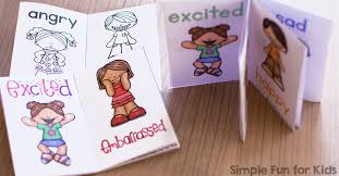 It highlights the biblical themes behind christian adoption and how god cares for all his children. Emotions Mini Folding Book Simple Fun For Kids