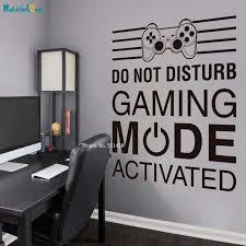 We'll check out some impressive games room decor ideas, and throw in some diy projects. Gamer Wall Sticker Gaming Room Decor Video Game Door Decal Kids Boys Bedroom Self Adhesive Art Murals Vinyl Yt4480 Wall Stickers Aliexpress