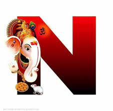 As name plays a vital role in everyone's life it is important to select the . Ganesha Alphabet N Images Download Alphabet Images Alphabet Letters Images Ganesh Images