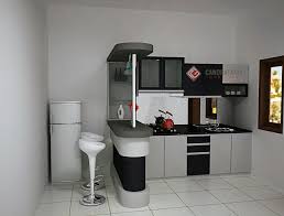 Desain dapur mungil warna pastel. Desain Dapur Minibar Minimalis Cek Bahan Bangunan
