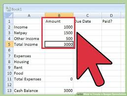 How To Create A Budget Spreadsheet A Step By Step Guide