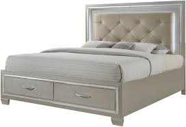 Check spelling or type a new query. Elements Lt150q Platinum Queen Storage Bed With Led Light Priceco Furniture Store