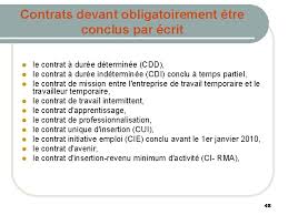Le contrat à durée indéterminée (cdi) constitue la forme normale du contrat de travail. Sommaire L Introduction Au Droit L Approche Juridique