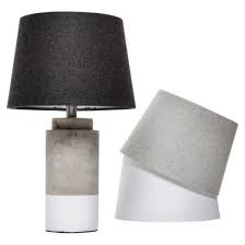 Concrete lamp, oak lamp, led light, industrial light, wooden lamp, long lamp, lamp for dining room ,pendant light , led lamp. Room Essentials Dipped Cement Mix And Match Small First Home Essentials Room Essentials Table Lamps Living Room