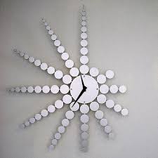 Fractal Wall Clock By John Nalevanko Metal Clock Artful Home Wall Clock Design Metal Clock Diy Clock Wall