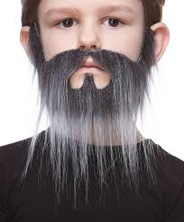 Pick a type of fake beard or mustache for an actor. Small Shaolin False Facial Hair Self Adhesive Costume Accessory For Kids Novelty Mustaches Fake Beard Makeup Facial Hair Adhesives Costumes Accessories