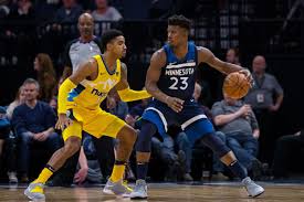 timberwolves 128 nuggets 125 this is jimmy butlers team