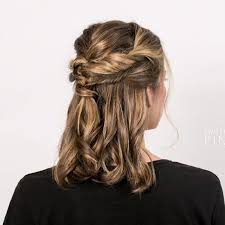 People are starting to be accept with color, acclaimed michaela podolsky at conjugal fashion week. Half Up Half Down Hairstyles For Shoulder Length Hair Novocom Top