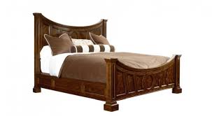 Best master furniture 5 pcs modern lacquer bedroom set, king, white. Double Bed Of Solid Wood In Antique Cherry King Sleigh Henredon Luxury Furniture Mr